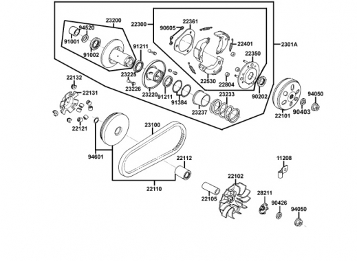 Kymco Scooter Parts Atvs Scooter Parts Performance Scooter