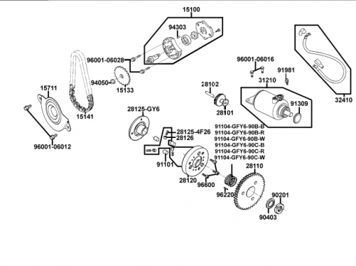 Kymco Scooter Parts Atvs Scooter Parts Performance Scooter